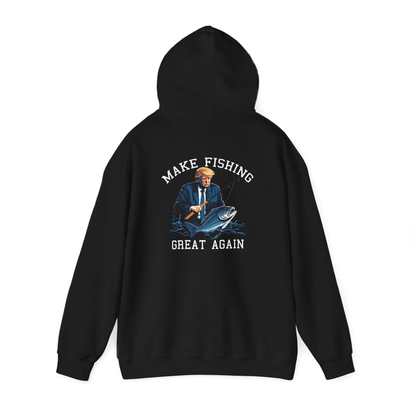 Trump Fishing Hoodie