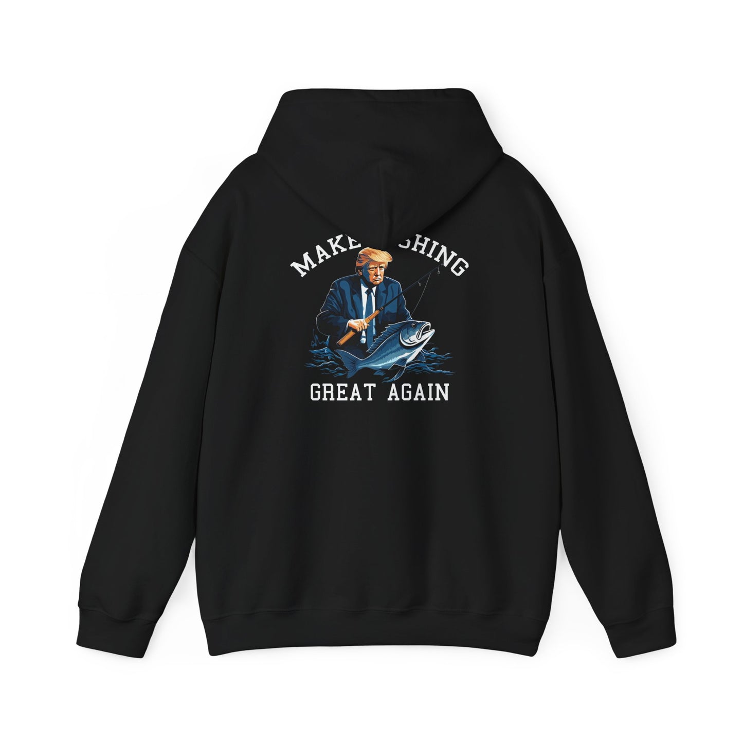 Trump Fishing Hoodie