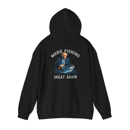 Trump Fishing Hoodie
