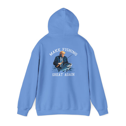 Trump Fishing Hoodie